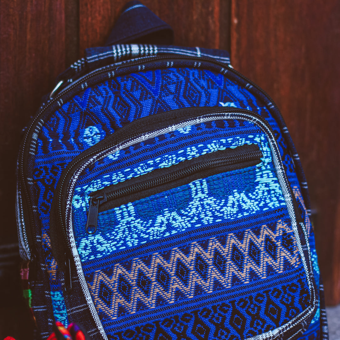 Sac à dos Culebreado tissé à la main