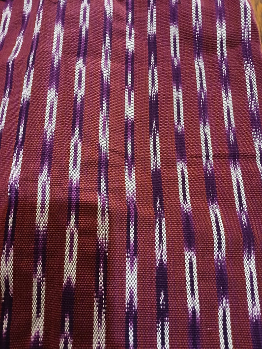 Natural Dyed Jaspe Bags with Mayan Symbols