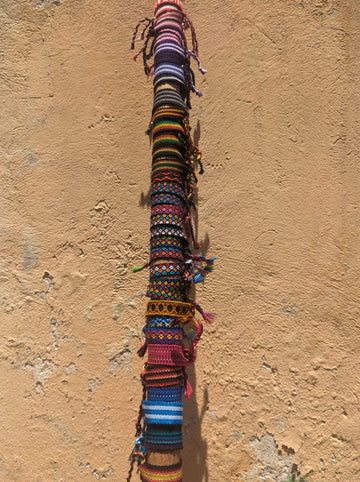 Colorful Woven Bracelet (Set of 10)