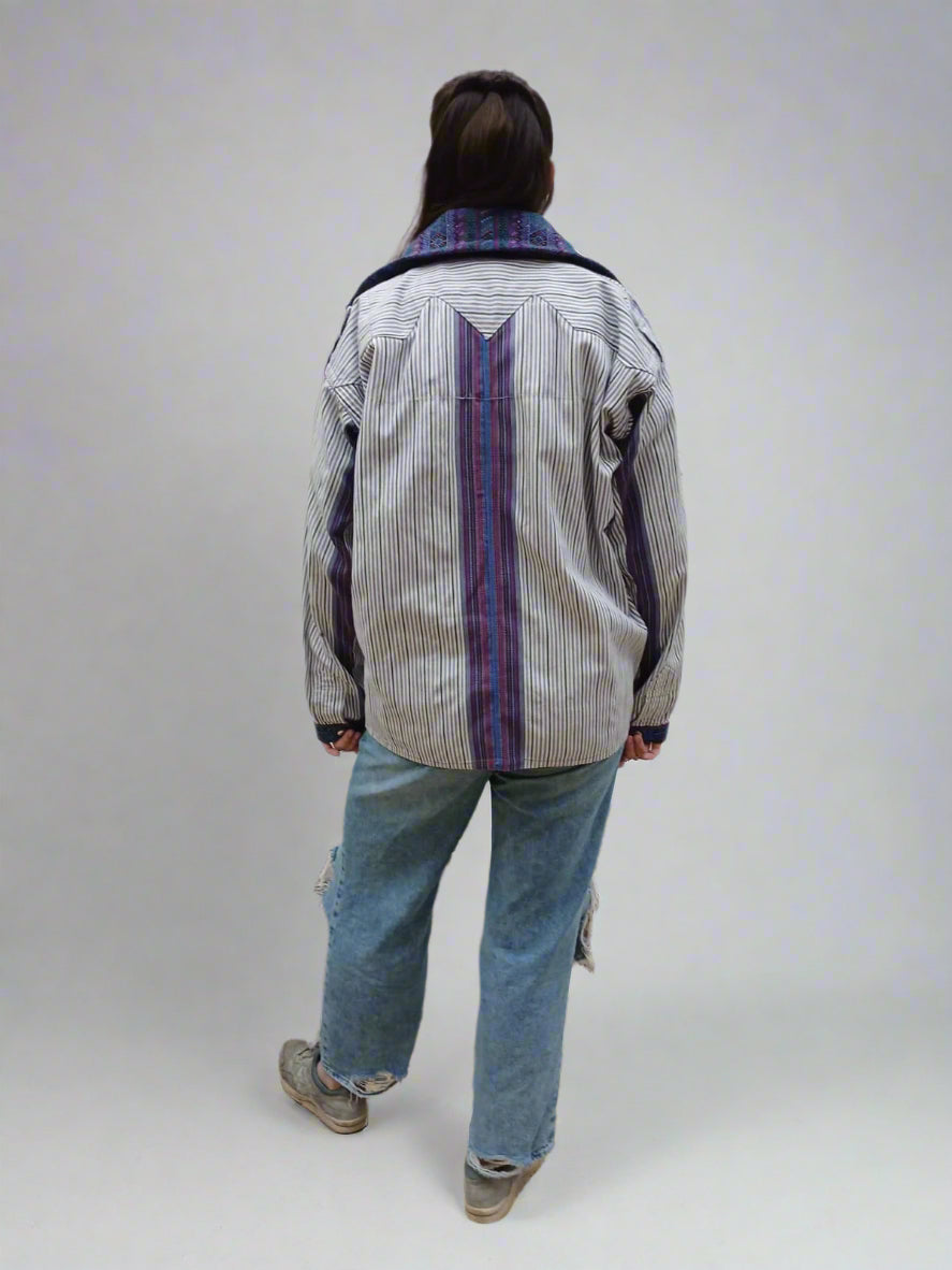 Handwoven Mayan Jacket | Ethical Artisan Outerwear for Conscious Living