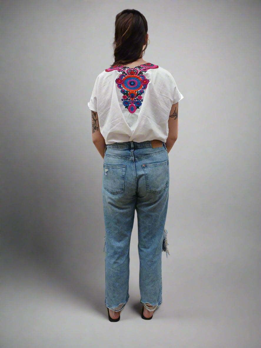 Embroidered Mayan Blouses