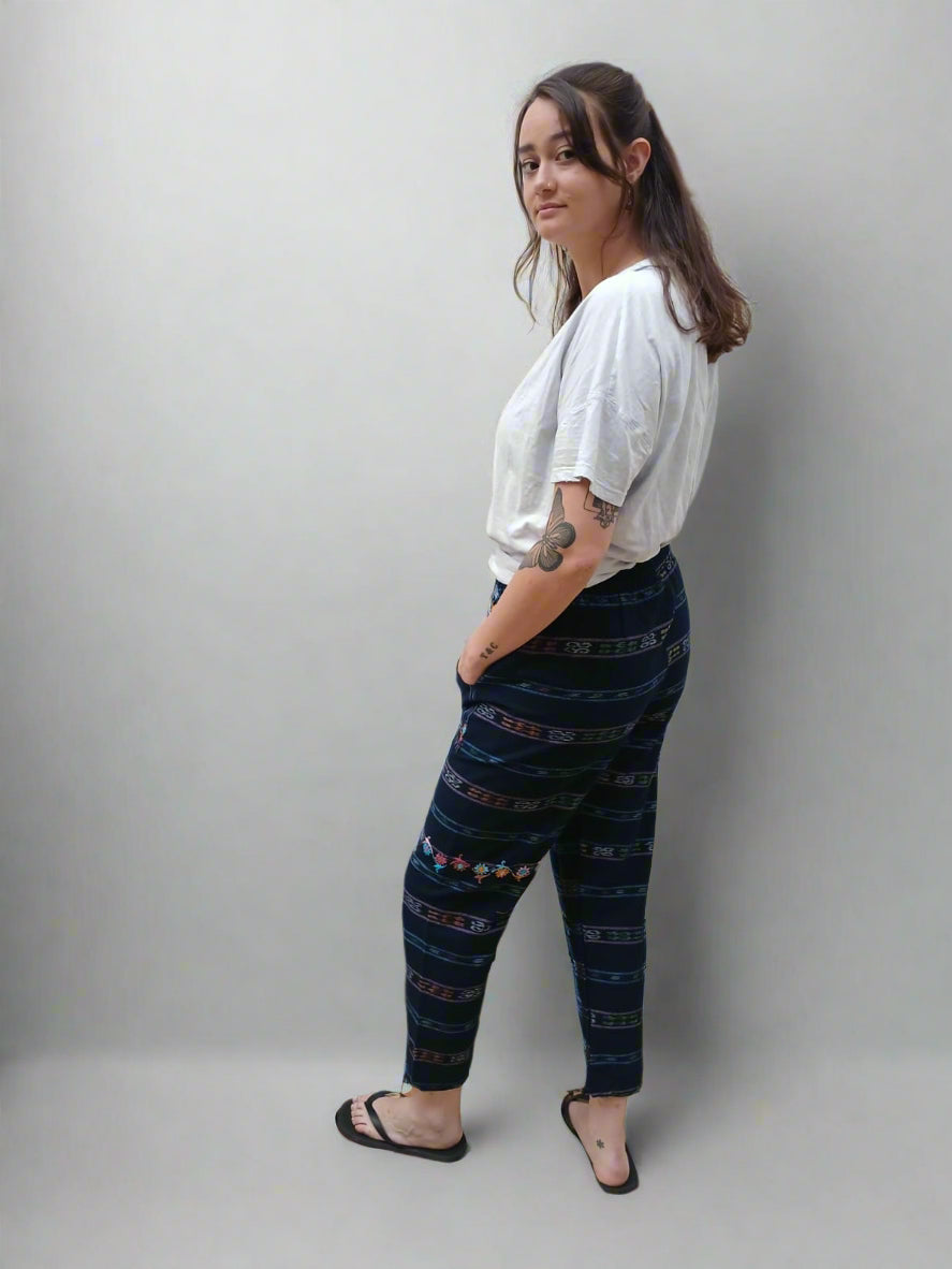 Upcycled Mayan Corte Pants