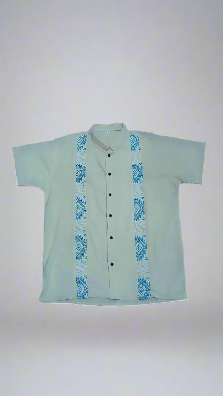 Men’s Shirts with Mayan Textile Details