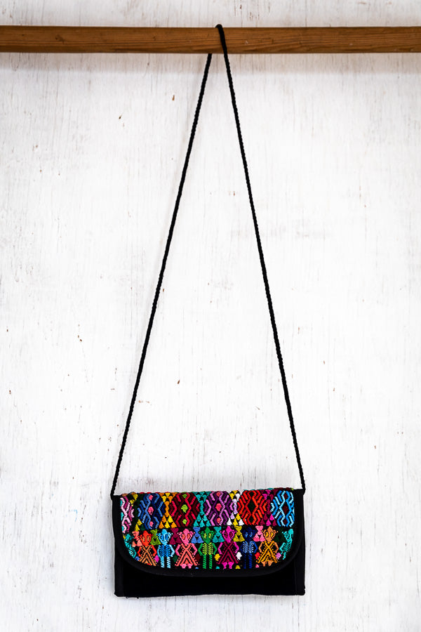 Upcycled Huipil Purse