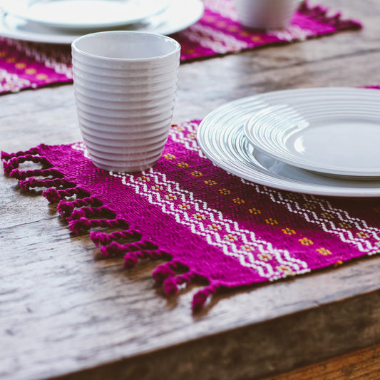Elegant Honeycomb Placemats- set of 4