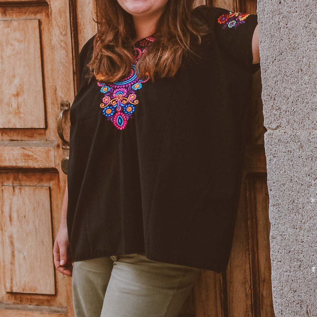 Women's Blouse - Embroidered