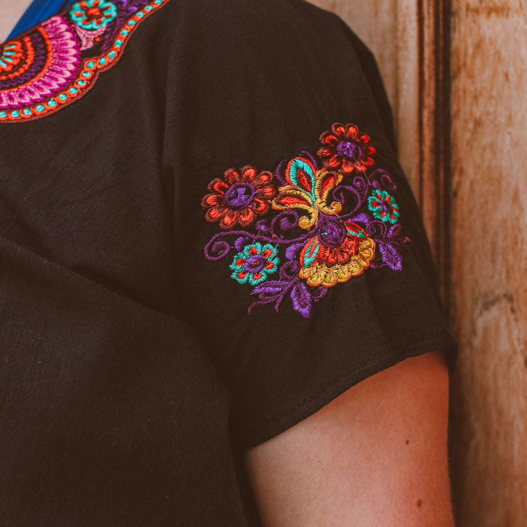 Women's Blouse - Embroidered