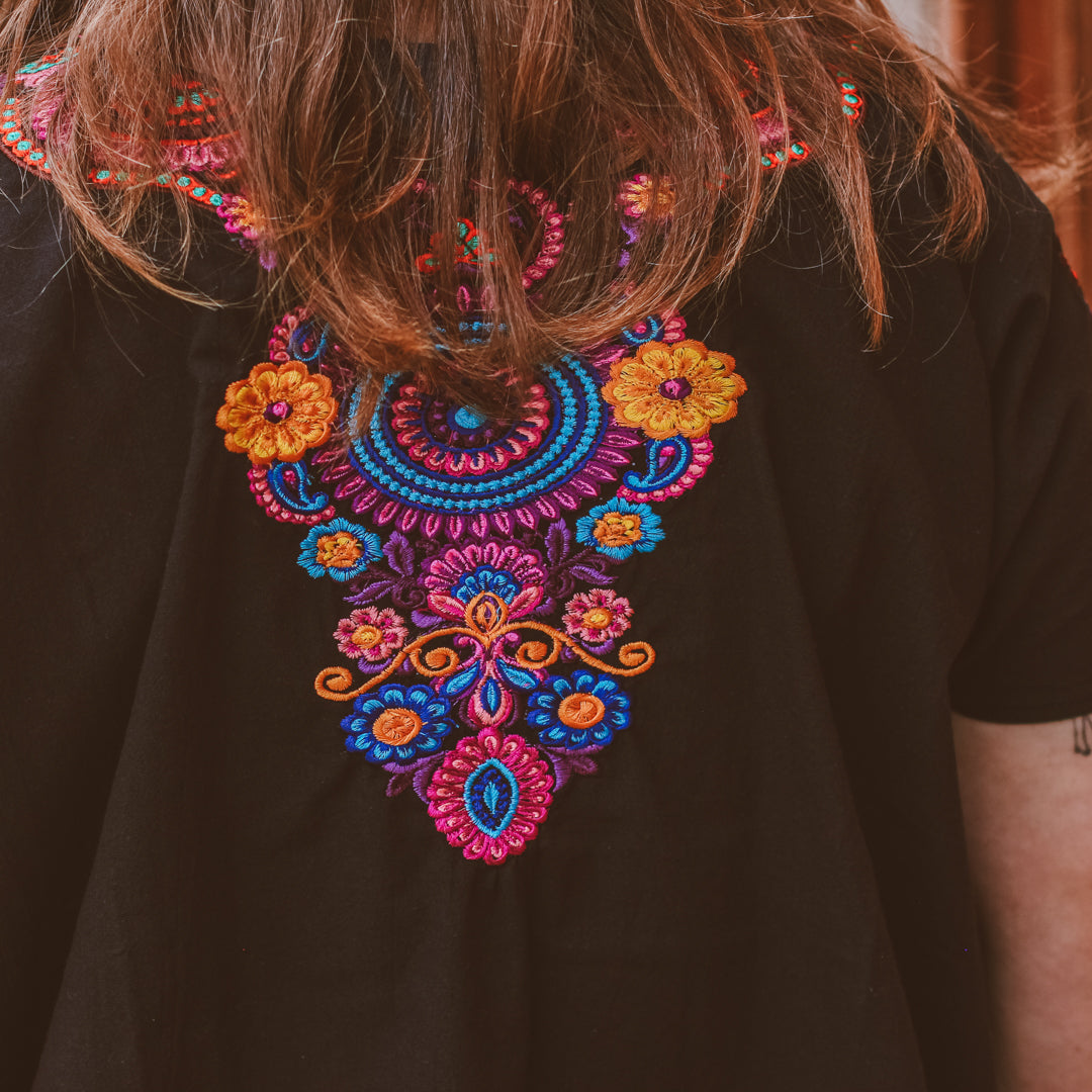 Women's Blouse - Embroidered