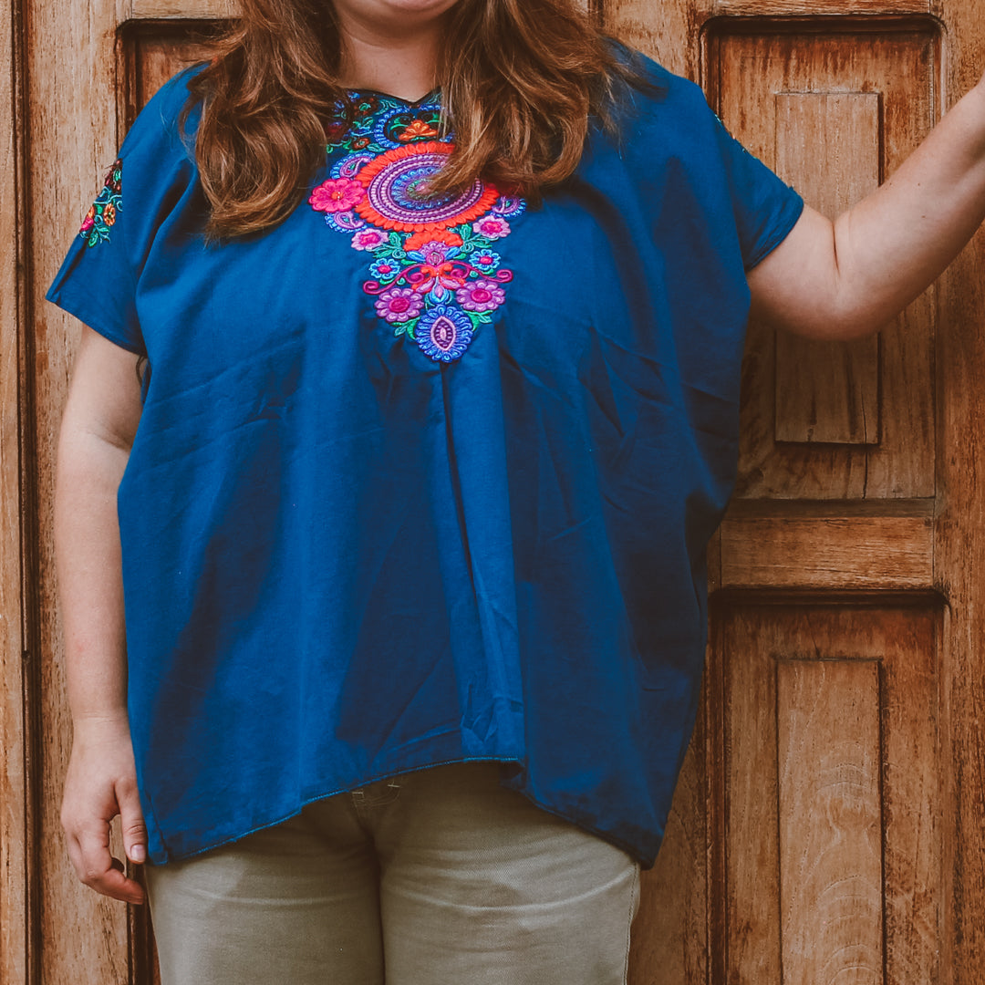 Women's Blouse - Embroidered