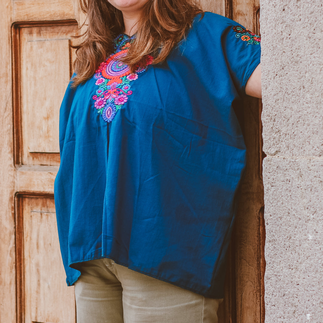 Women's Blouse - Embroidered