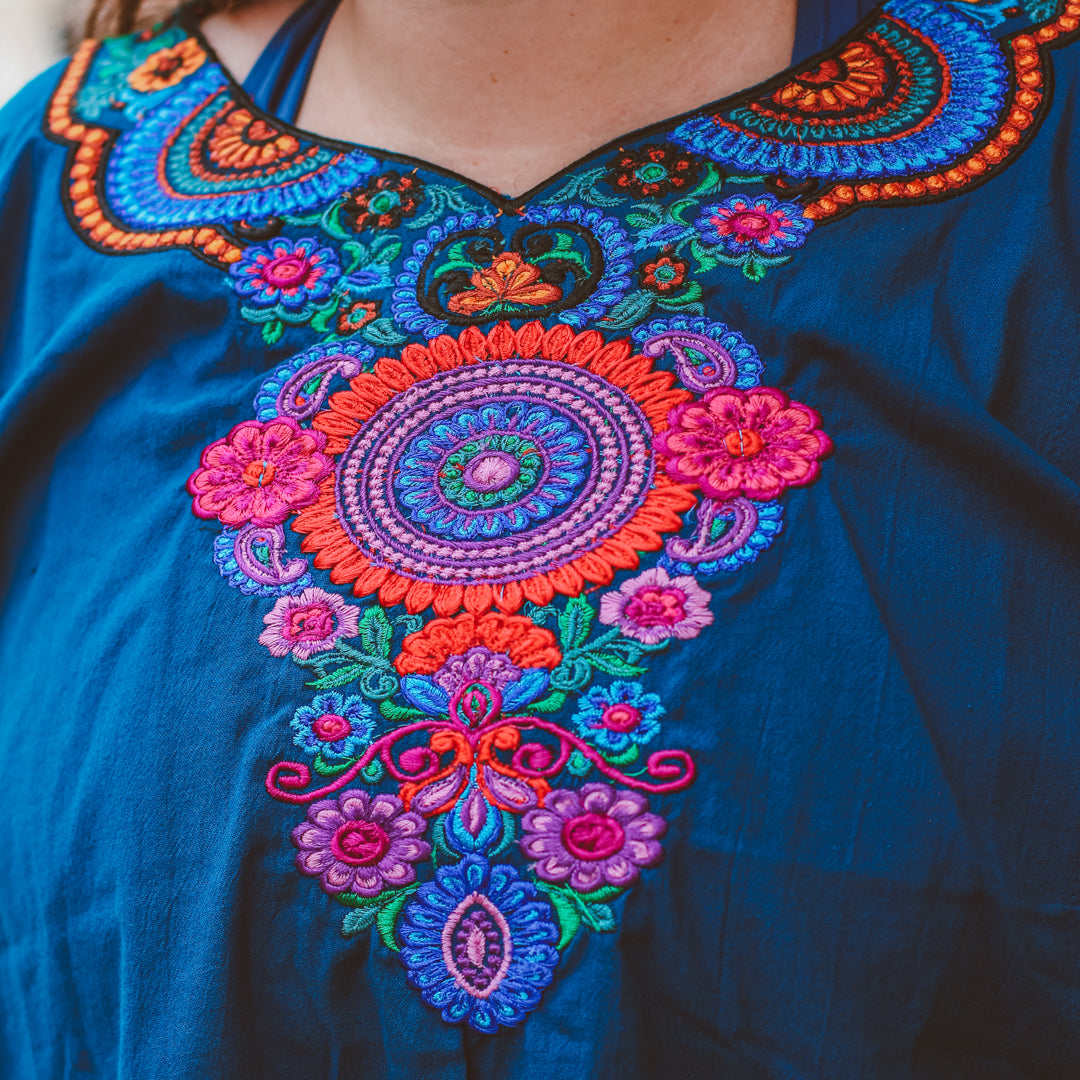 Women's Blouse - Embroidered