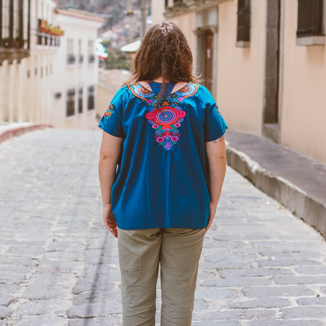 Women's Blouse - Embroidered