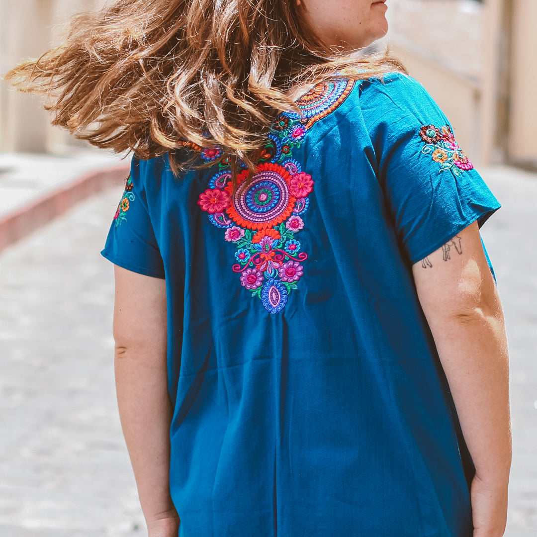 Women's Blouse - Embroidered