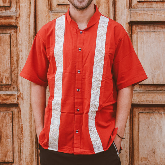 Men’s Shirt - White Strip