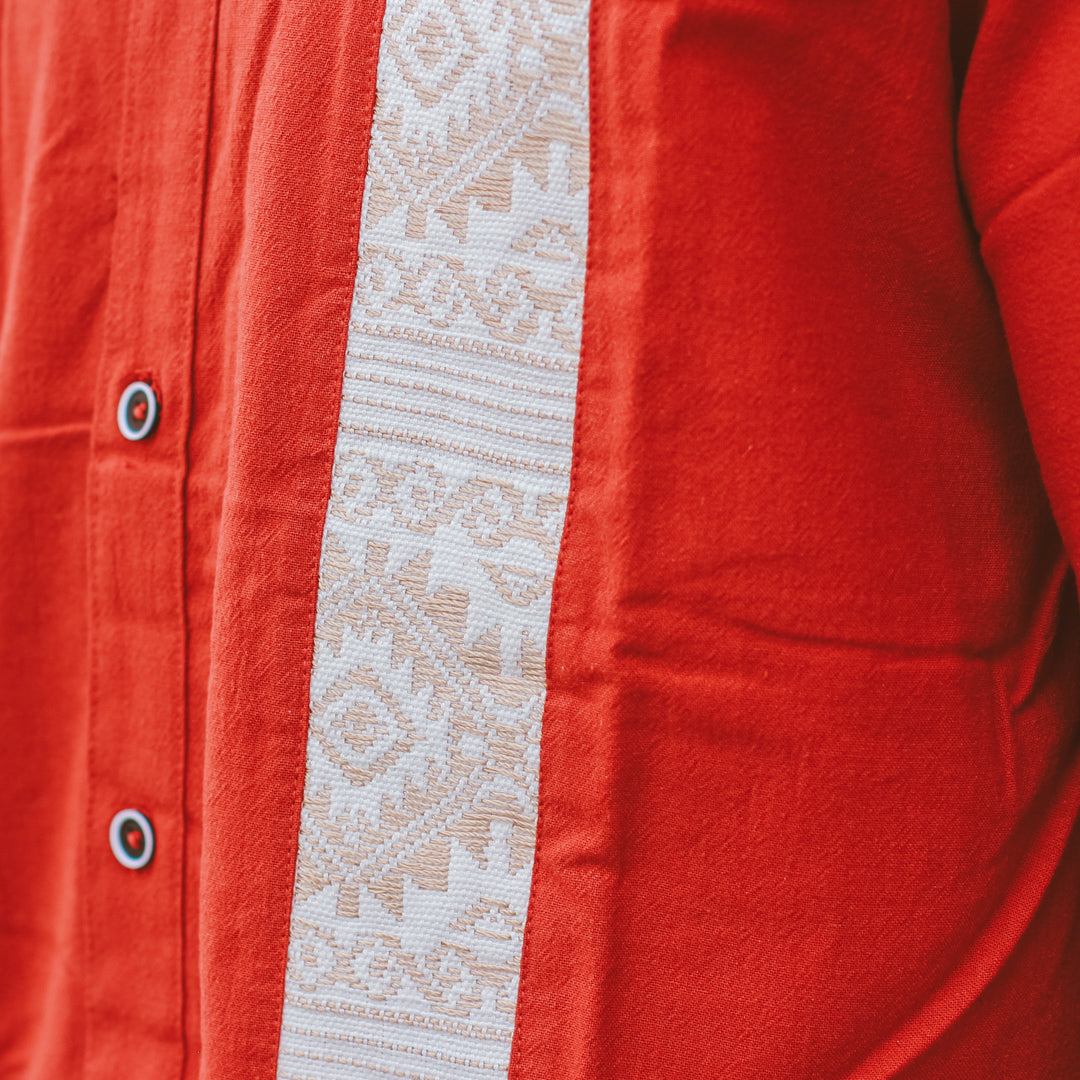 Men’s Shirt - White Strip