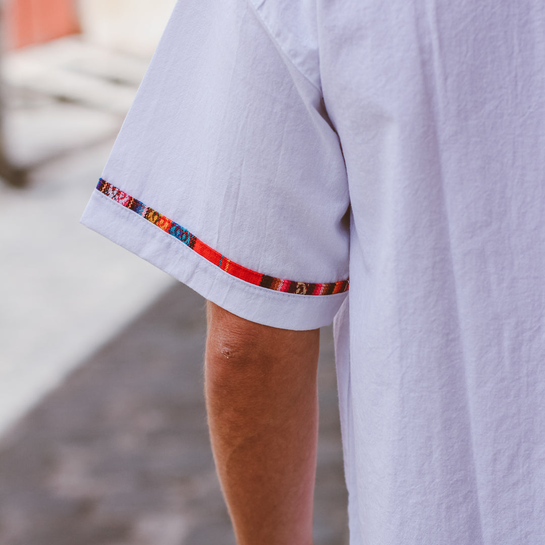 Men’s Shirt -  Mandarin Collar