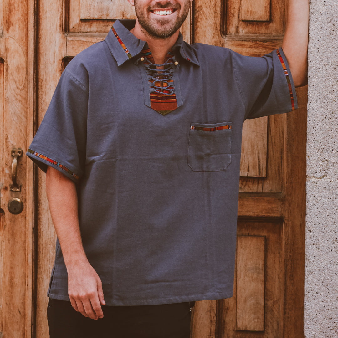 Men’s Blouse - Dark Grey