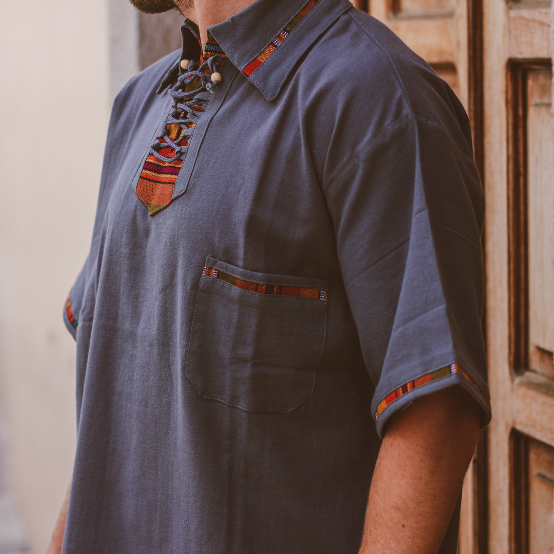 Men’s Blouse - Dark Grey