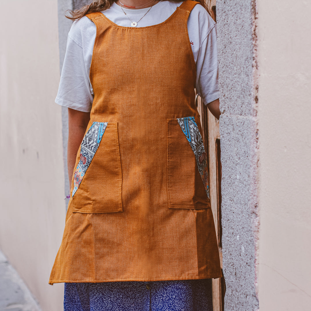 Delantal - Textil de Jaspe Maya Reciclado