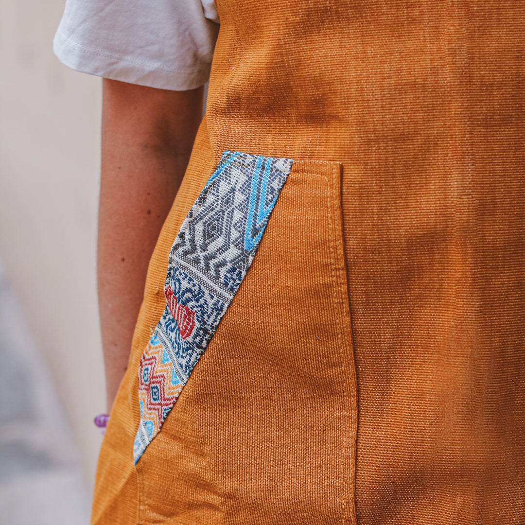 Delantal - Textil de Jaspe Maya Reciclado