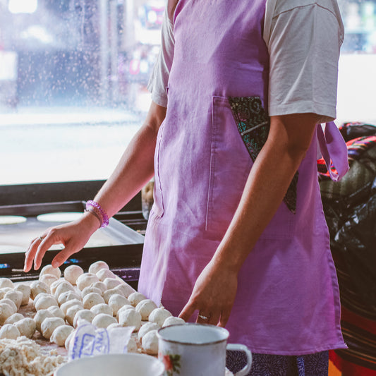 Apron - Recycled Mayan Jaspe Textile