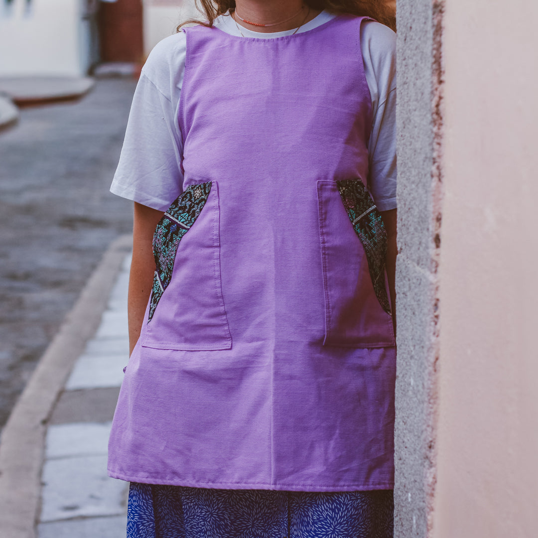Delantal - Textil de Jaspe Maya Reciclado