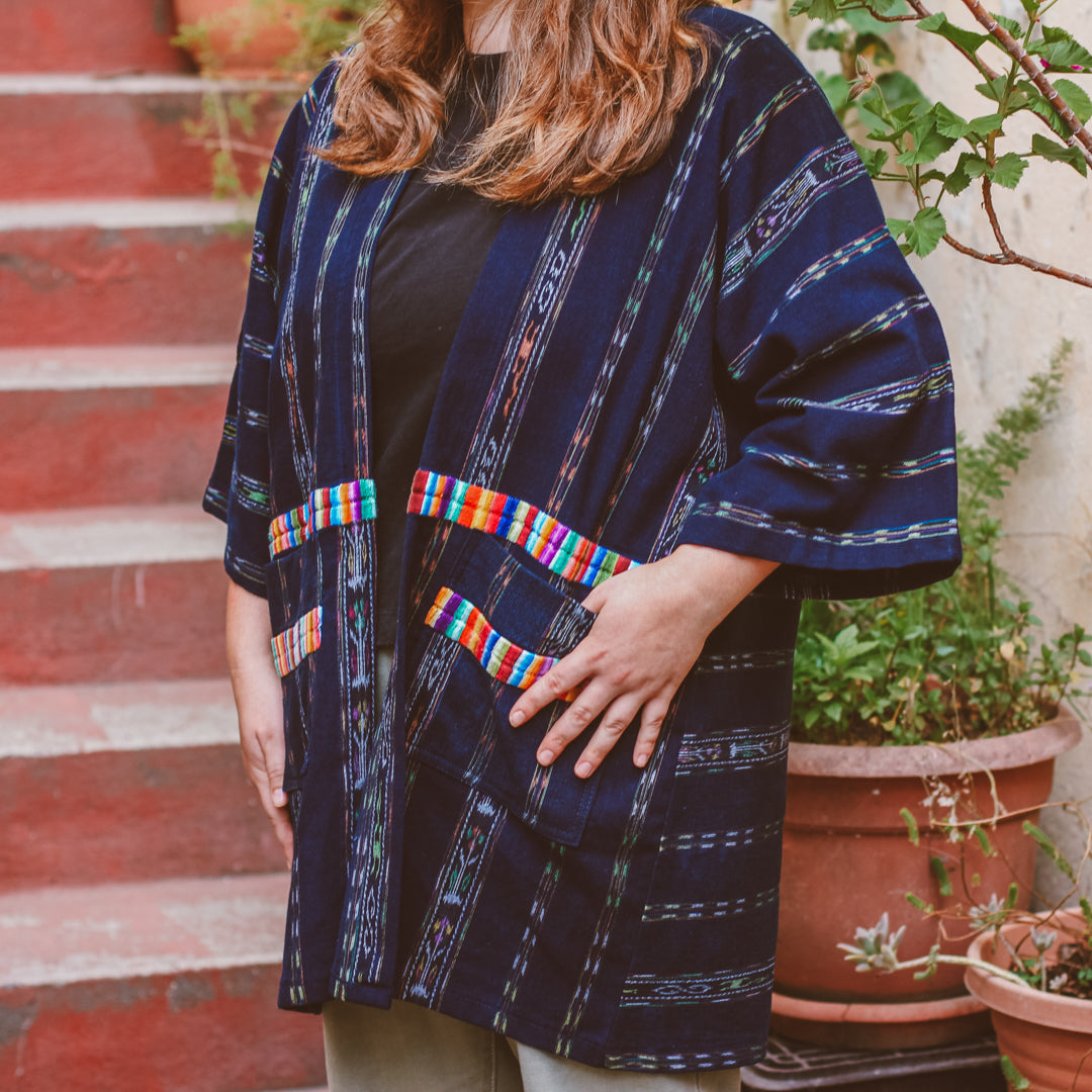 Kimono - Rayas Pastel