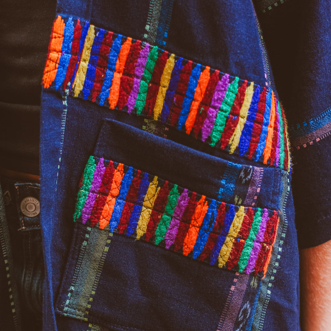 Kimono - Rayas multicolores