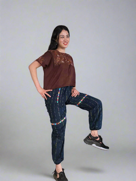 Short Huipil  Tops- Huipil Clothing