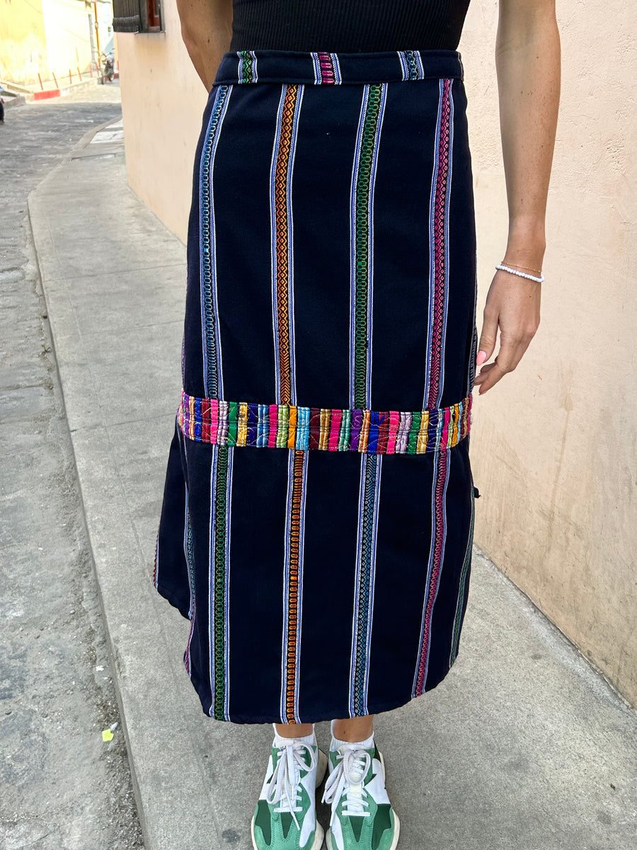 Upcycled Wrap Skirt