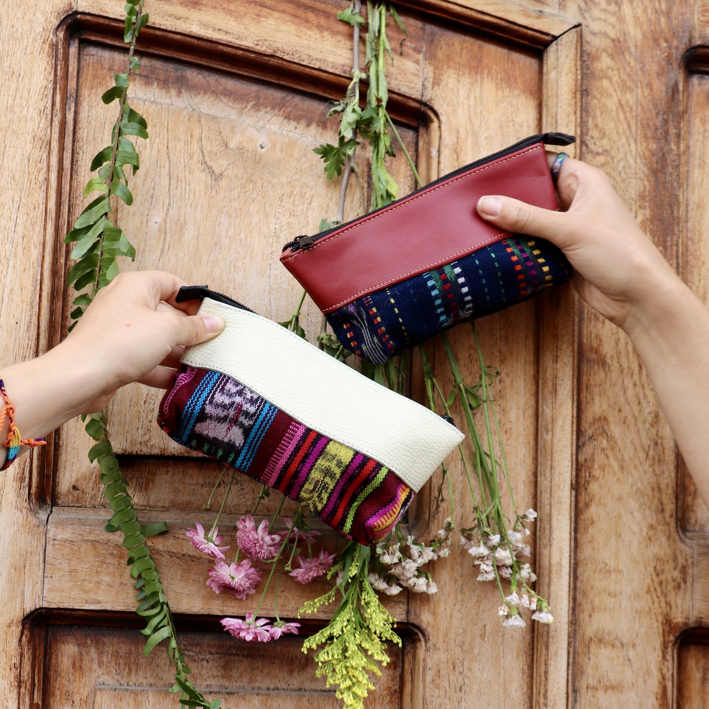 Bolsa de cuero