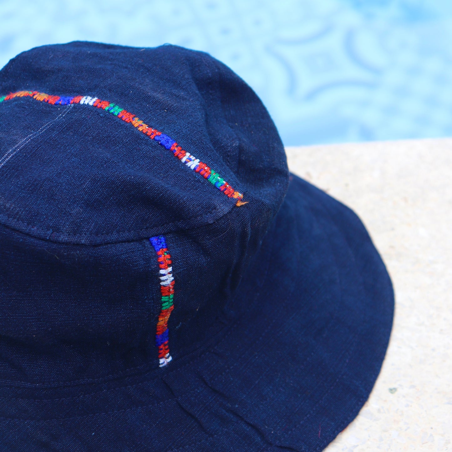 Sombrero Índigo Reciclado