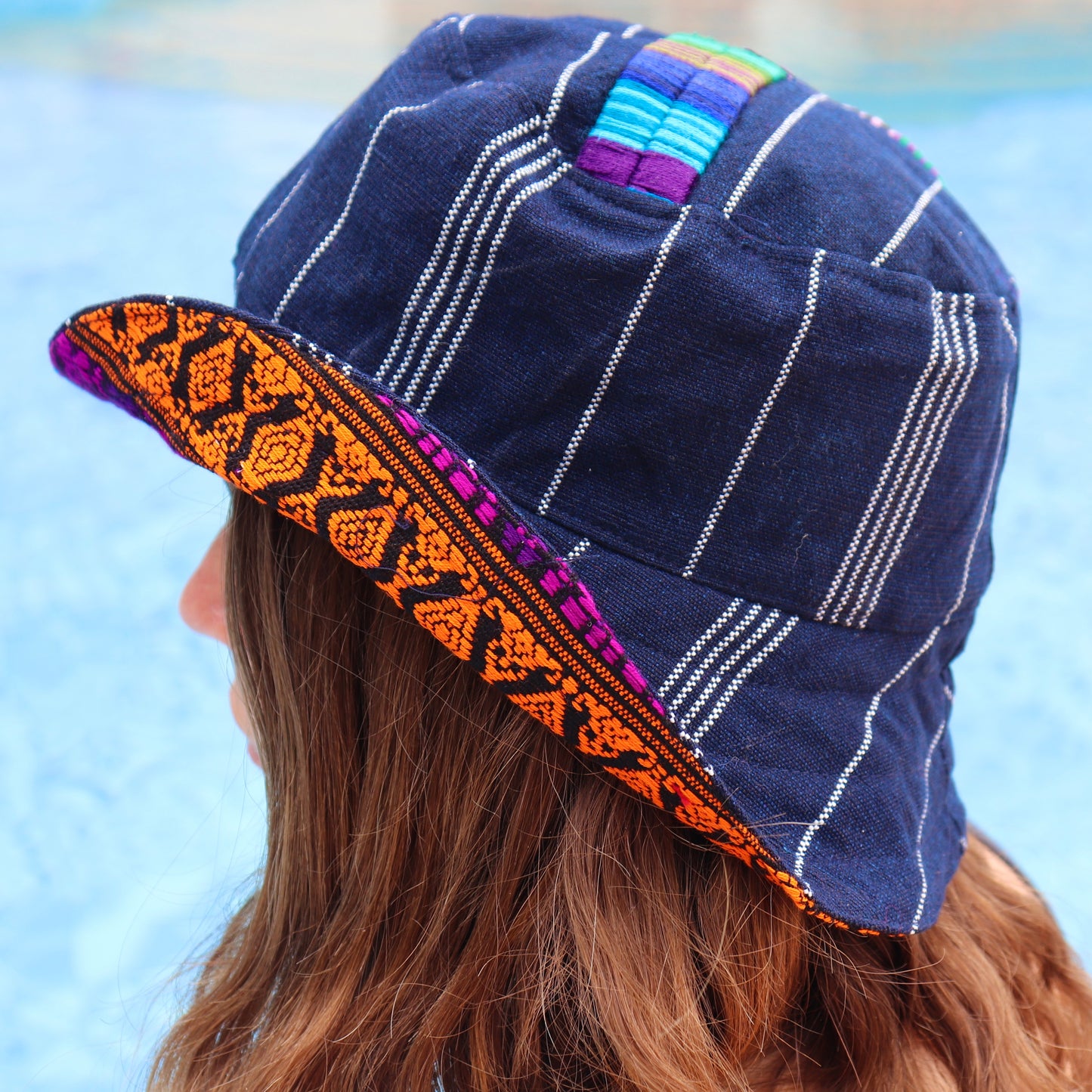 Sombrero Índigo Reciclado