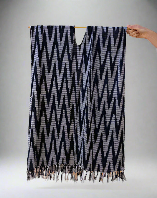 Handwoven Jaspe Kimono – Ethical & Timeless Style