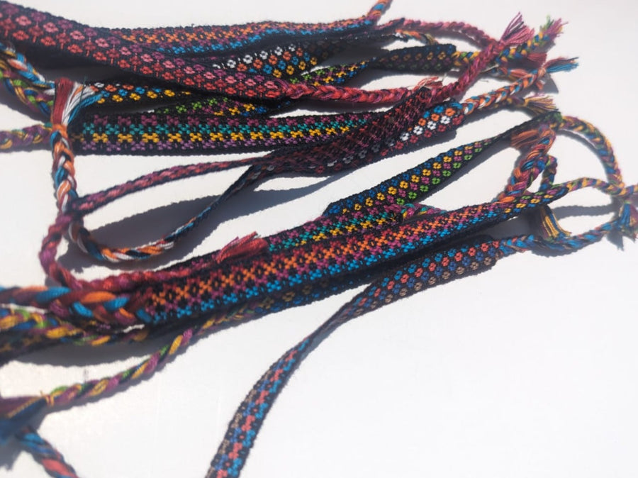 Colorful Woven Bracelet (Set of 10)