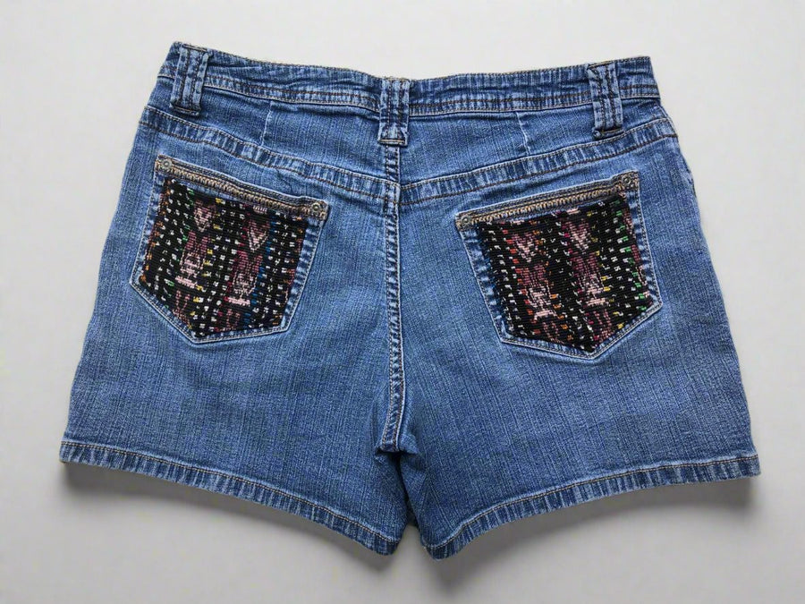 Up-cycled Denim Shorts