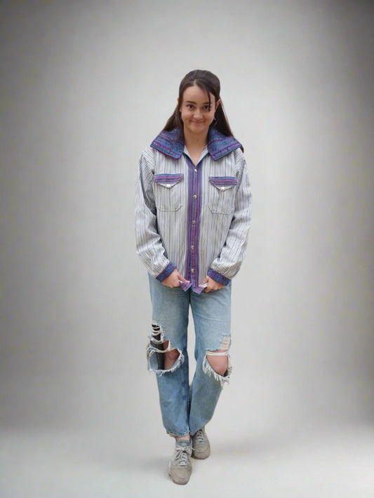 Handwoven Mayan Jacket | Ethical Artisan Outerwear for Conscious Living
