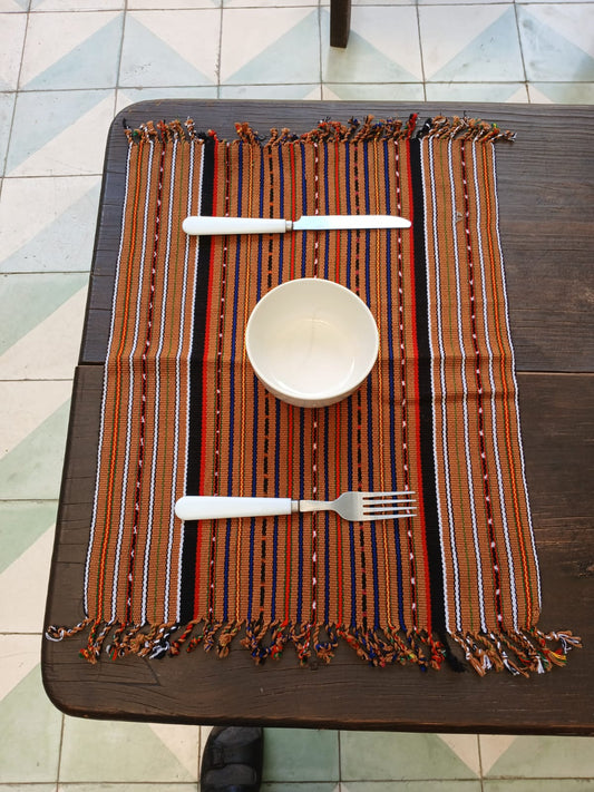 Handwoven Maya Pattern Placemats