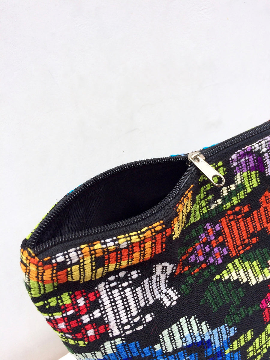Trama Textiles - Upcycled Beauty Bag - Vernal Huipil